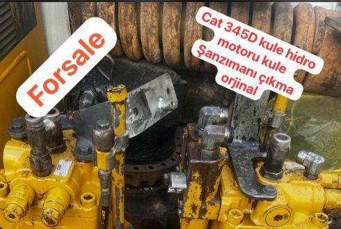Cat 3450 Kule Hidromotoru Kule Şanzıman Çıkma Orjinal